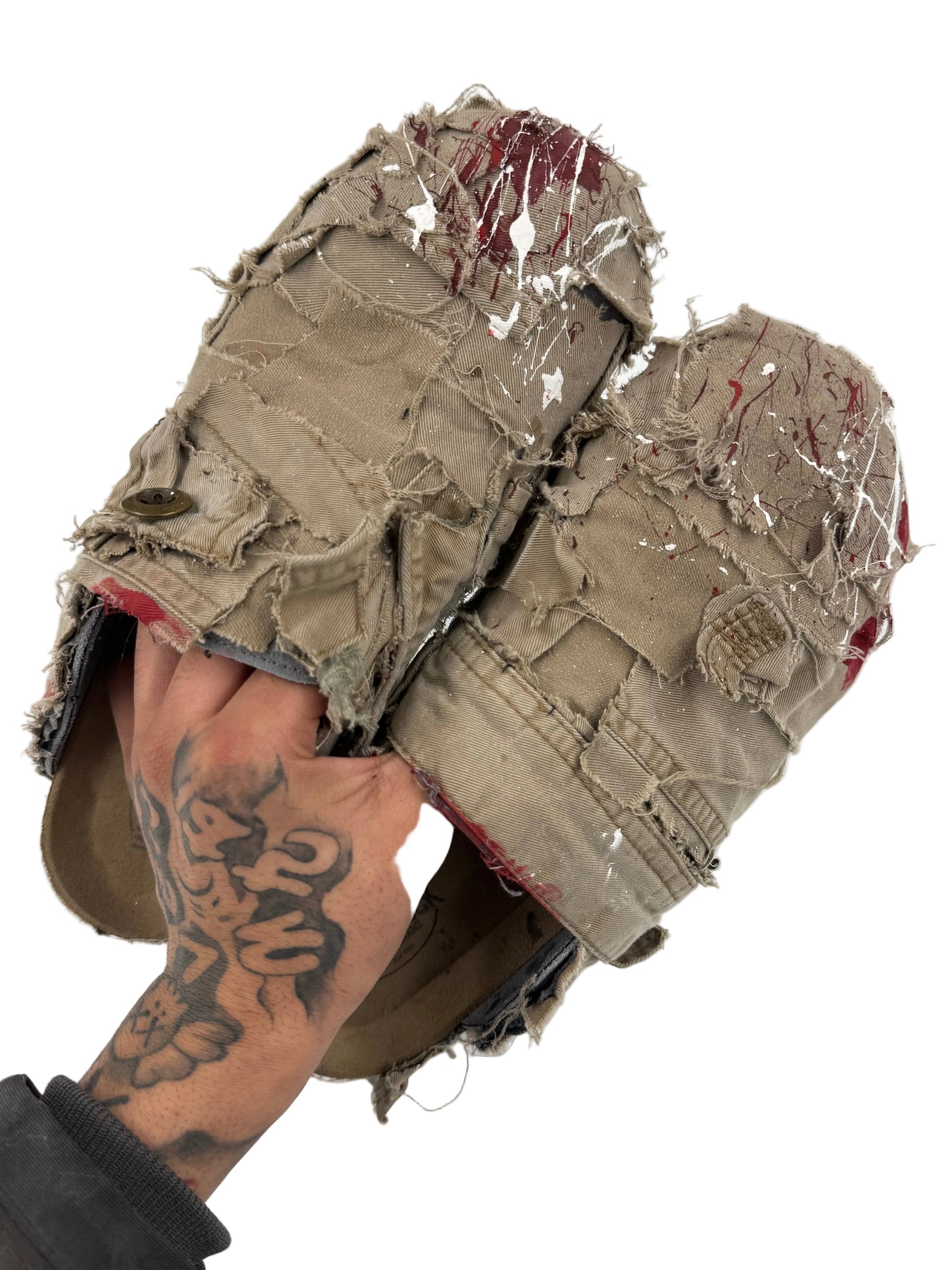 Splatter Cargo Clogs