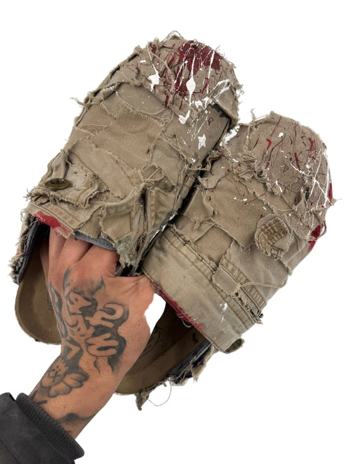 "Splatter" Cargo Clogs