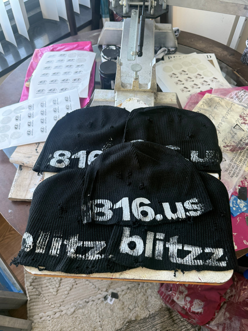 “Name” beanie
