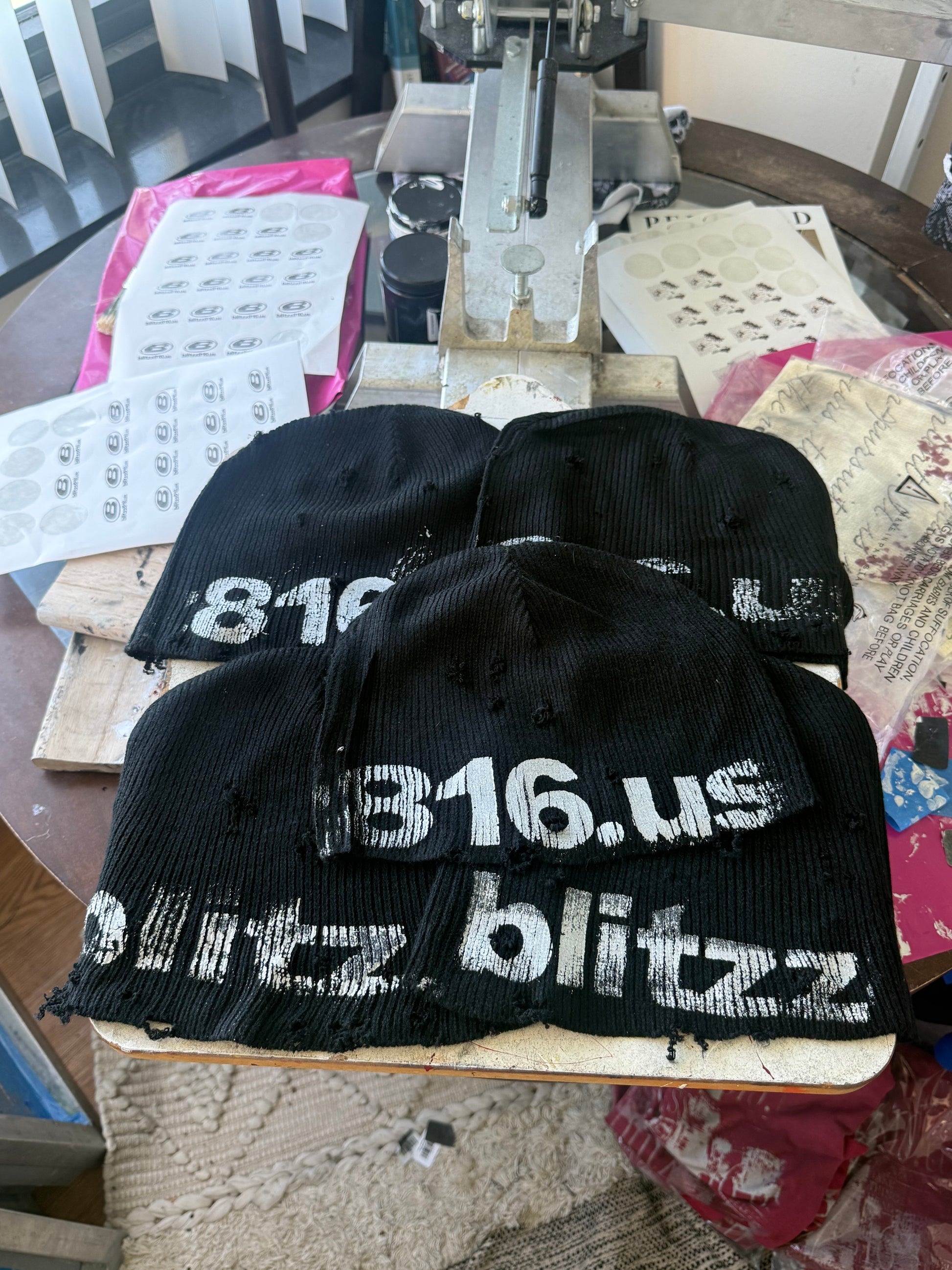 “Name” beanie