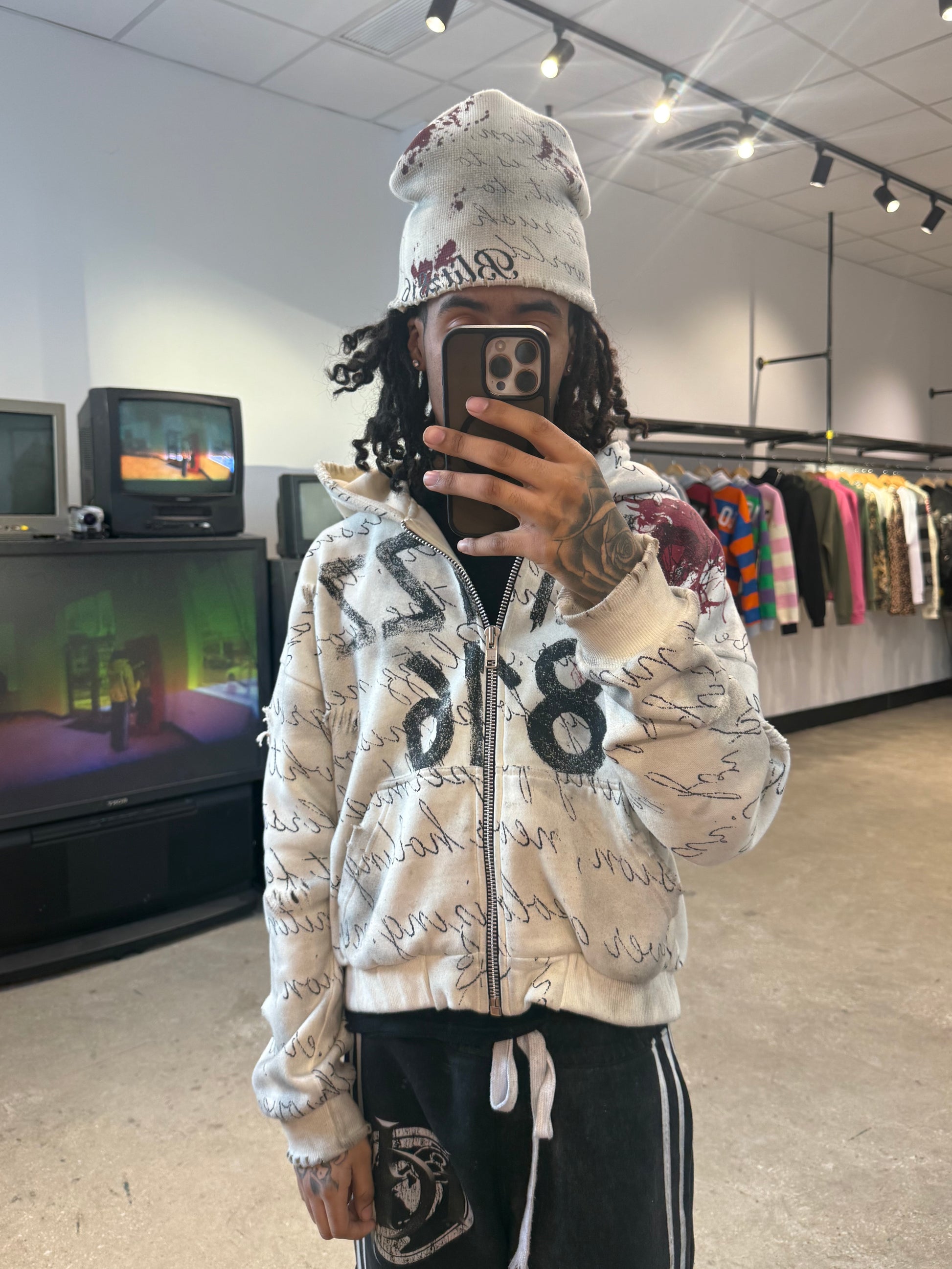 "Old English" Beanie