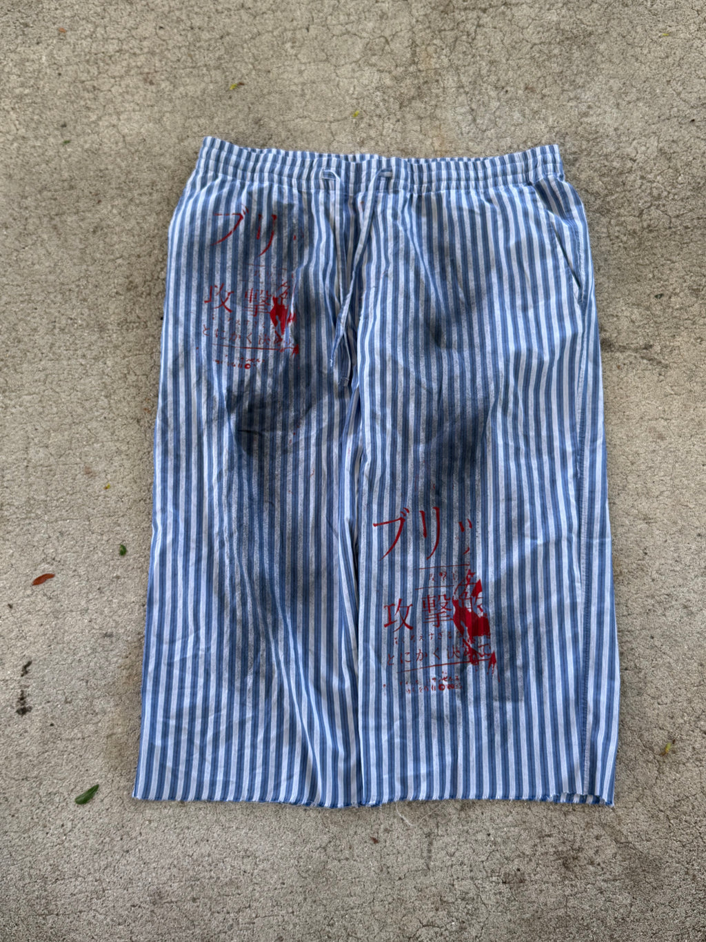 Japan striped shorts