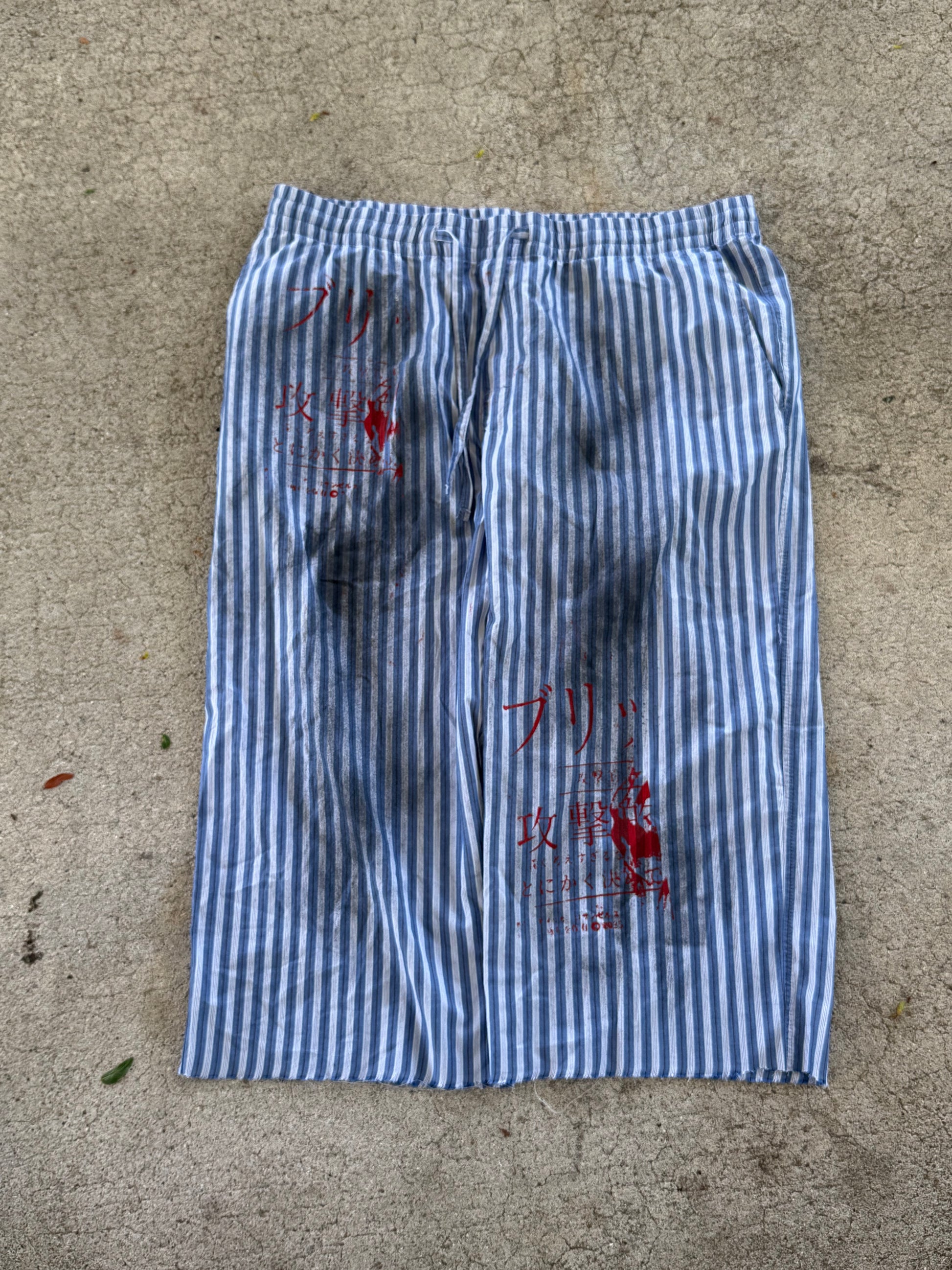 Japan striped shorts
