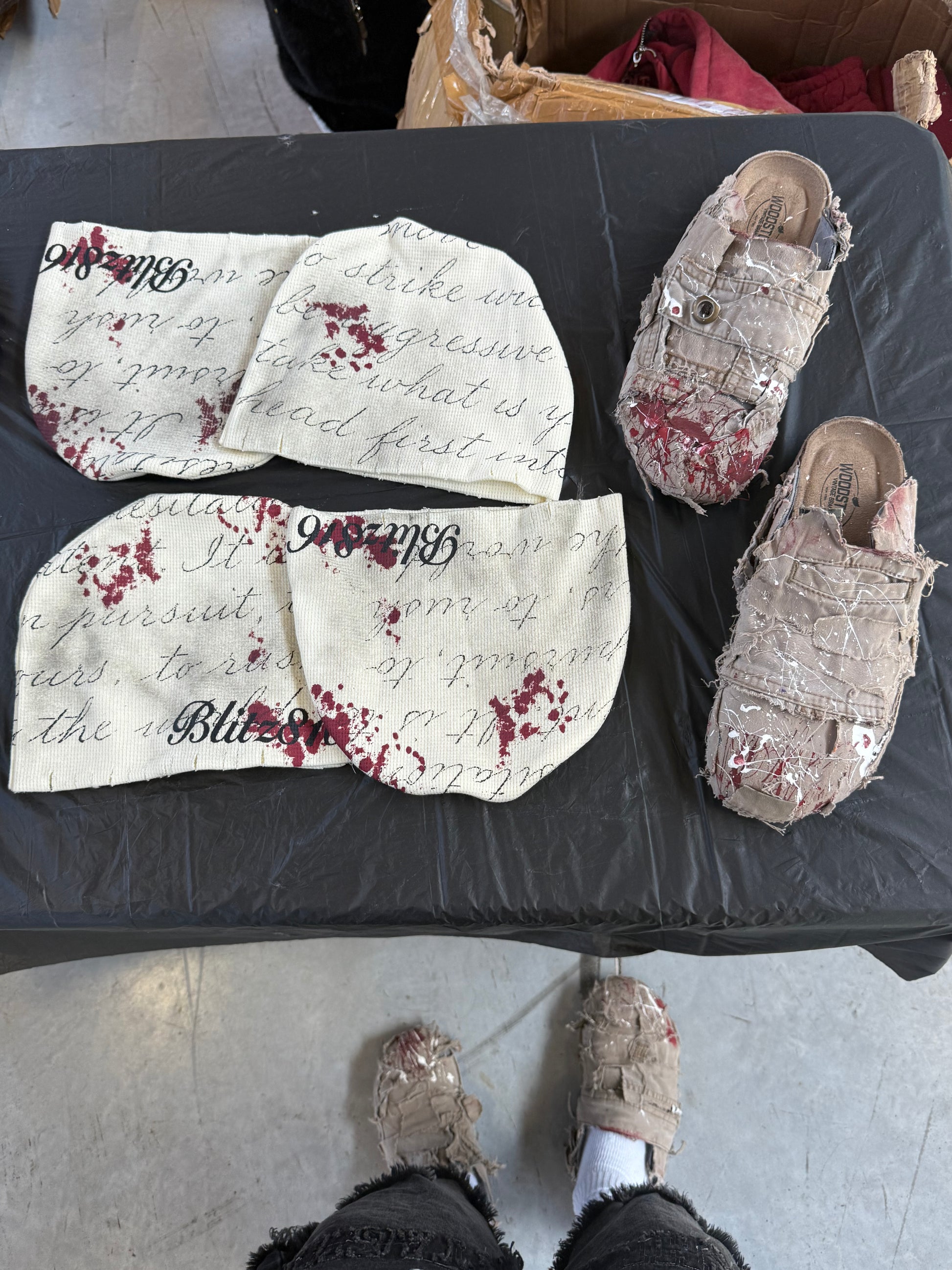 "Old English" Beanie