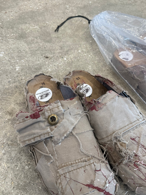 "Splatter" Cargo Clogs