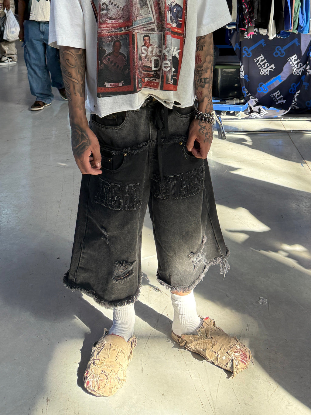 Splatter Cargo Clogs