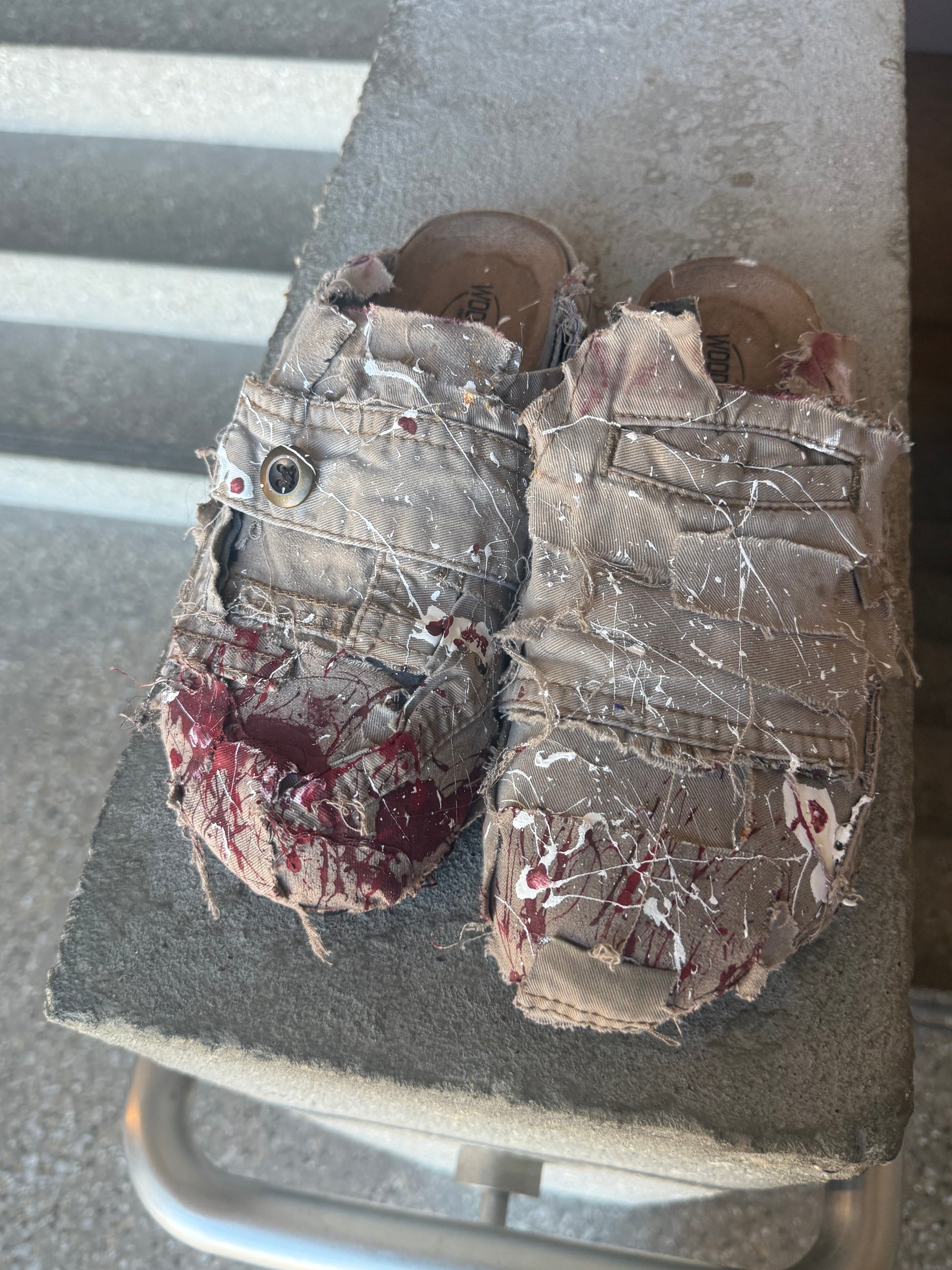 Splatter Cargo Clogs