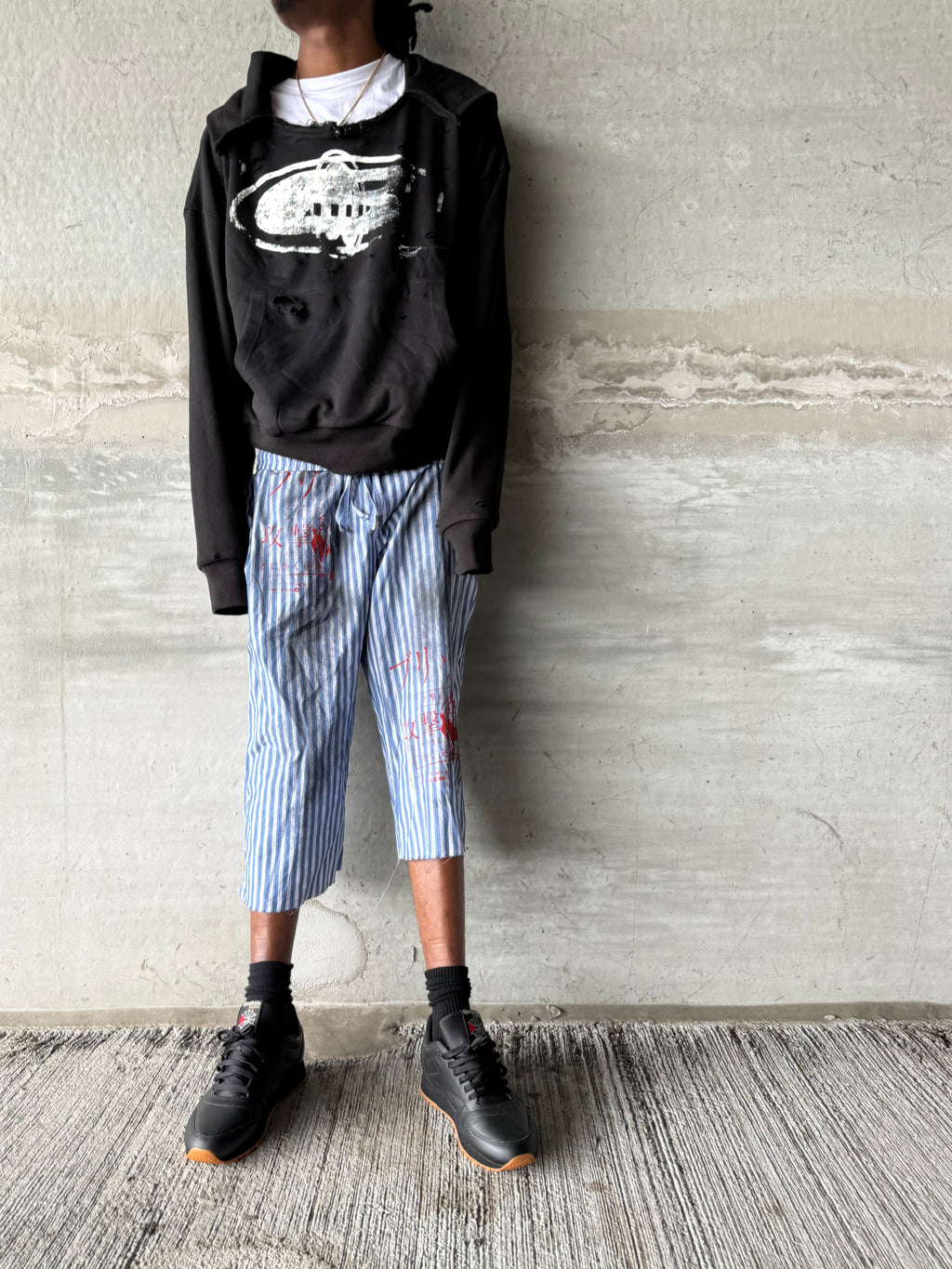 Japan striped shorts